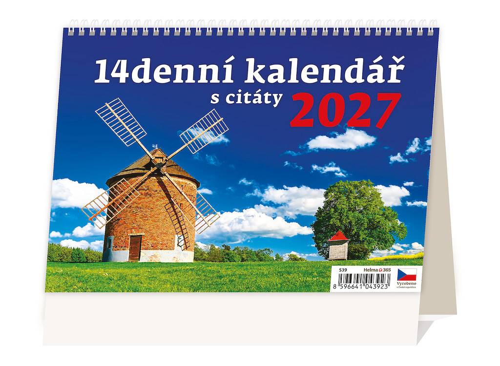 14denní kalendář s citáty