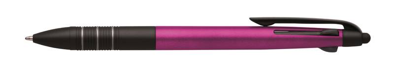 3 v 1 multifunkční pero 929, fialová purpurová