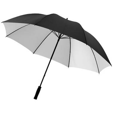 30” golfový dáždnik Yfke s držadlom z materiálu EVA, sivá
