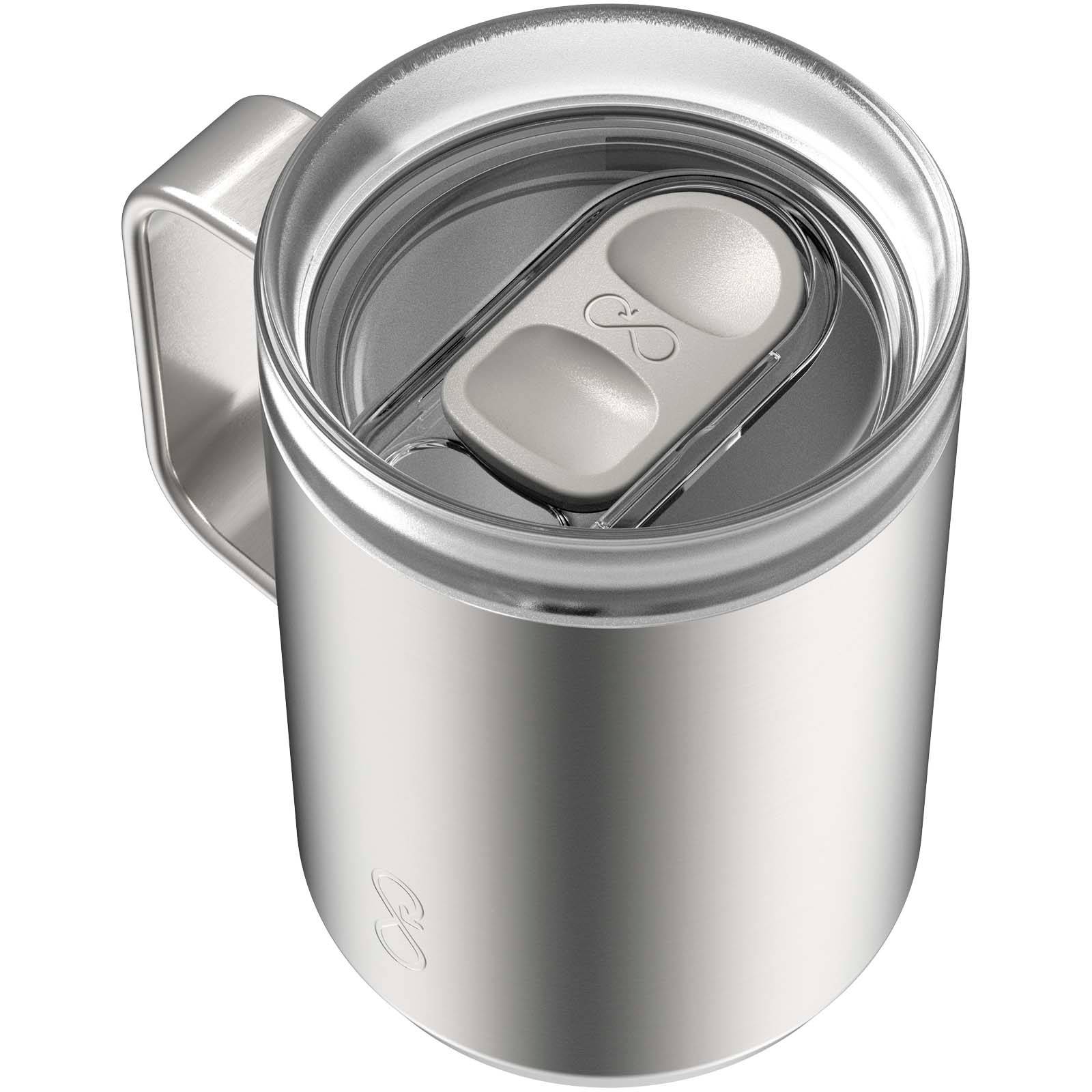 350ml cestovný hrnček s tepelnou izoláciou Ocean Bottle, sivá Steel