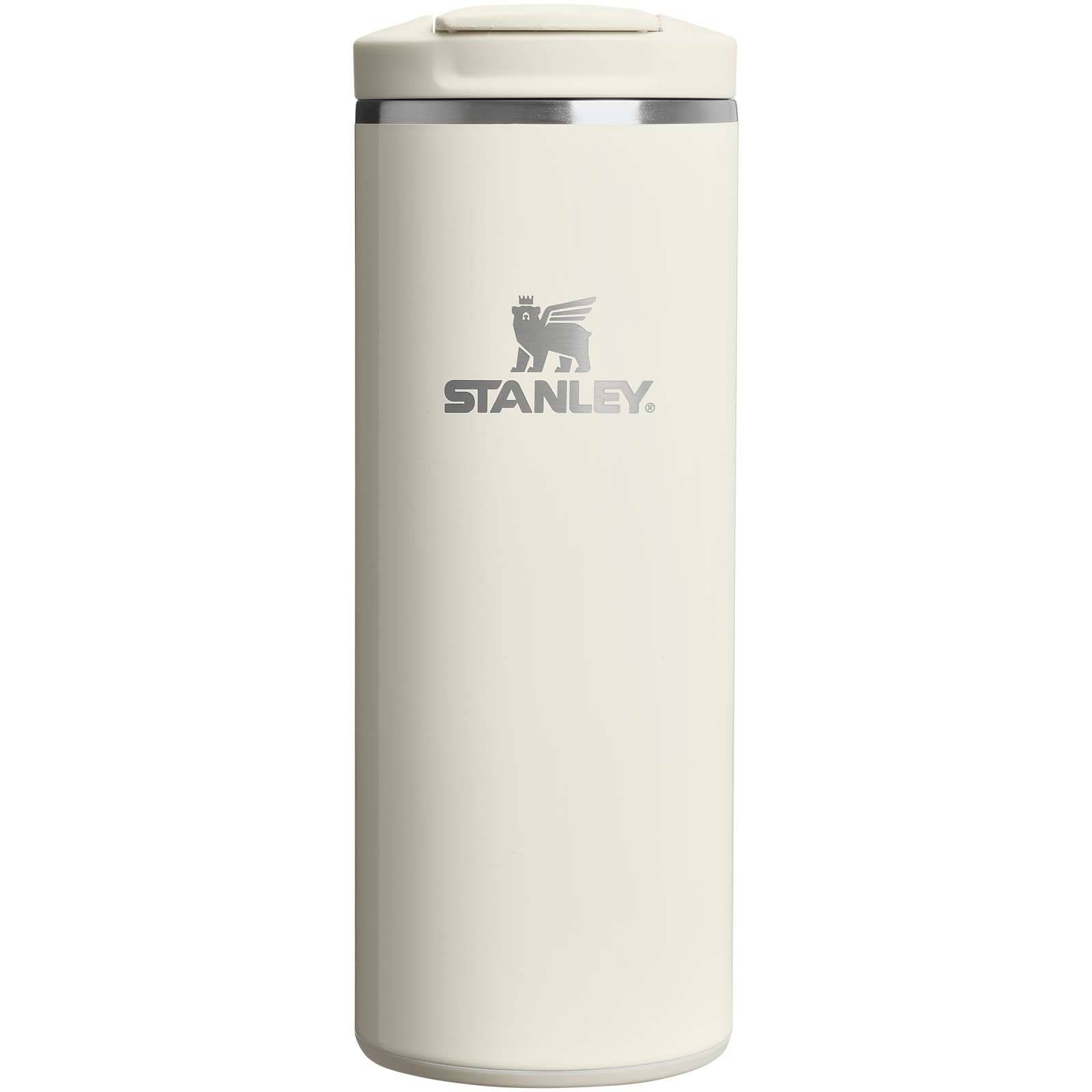 350ml cestovný hrnček Stanley Transit Fliptop, biela Creme 