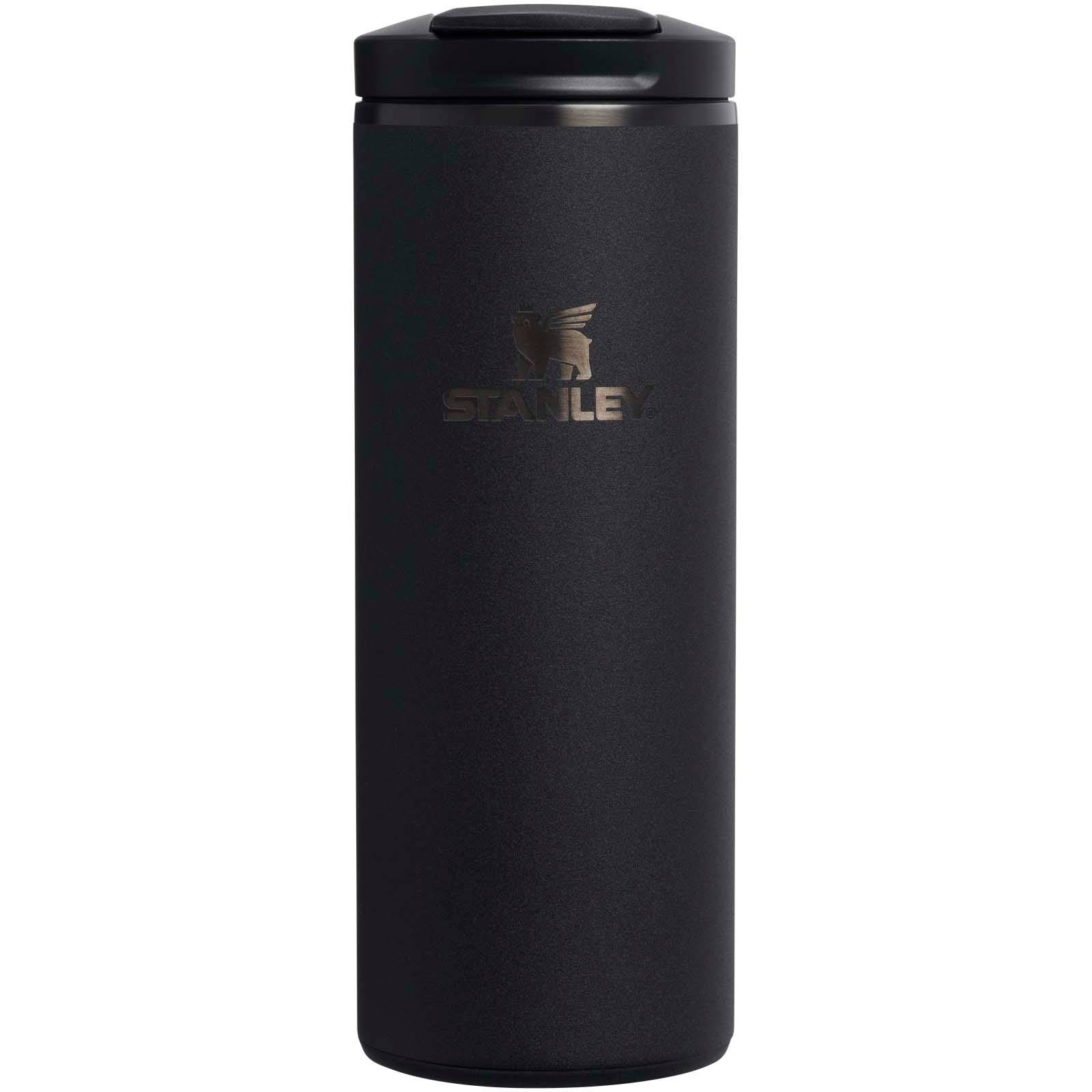 350ml cestovný hrnček Stanley Transit Fliptop, čierna 