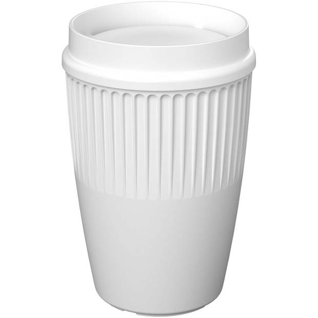 350ml hrnček Cirrus POP s 360 ° viečkom, biela 350ml hrnček Cirrus POP s 360 ° viečkom, biela