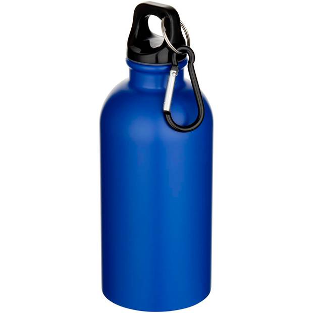 400ml jednostenná fľaša na vodu Oregon z nerezovej ocele , karabínou a matnou povrc, modrá Royal 400ml jednostenná fľaša na vodu Oregon z nerezovej ocele , karabínou a matnou povrc, modrá Royal
