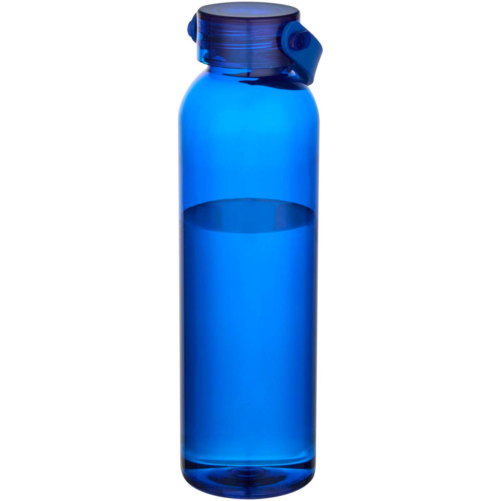 630ml fľaša na vodu Alti z recyklovaného plastu, modrá Royal