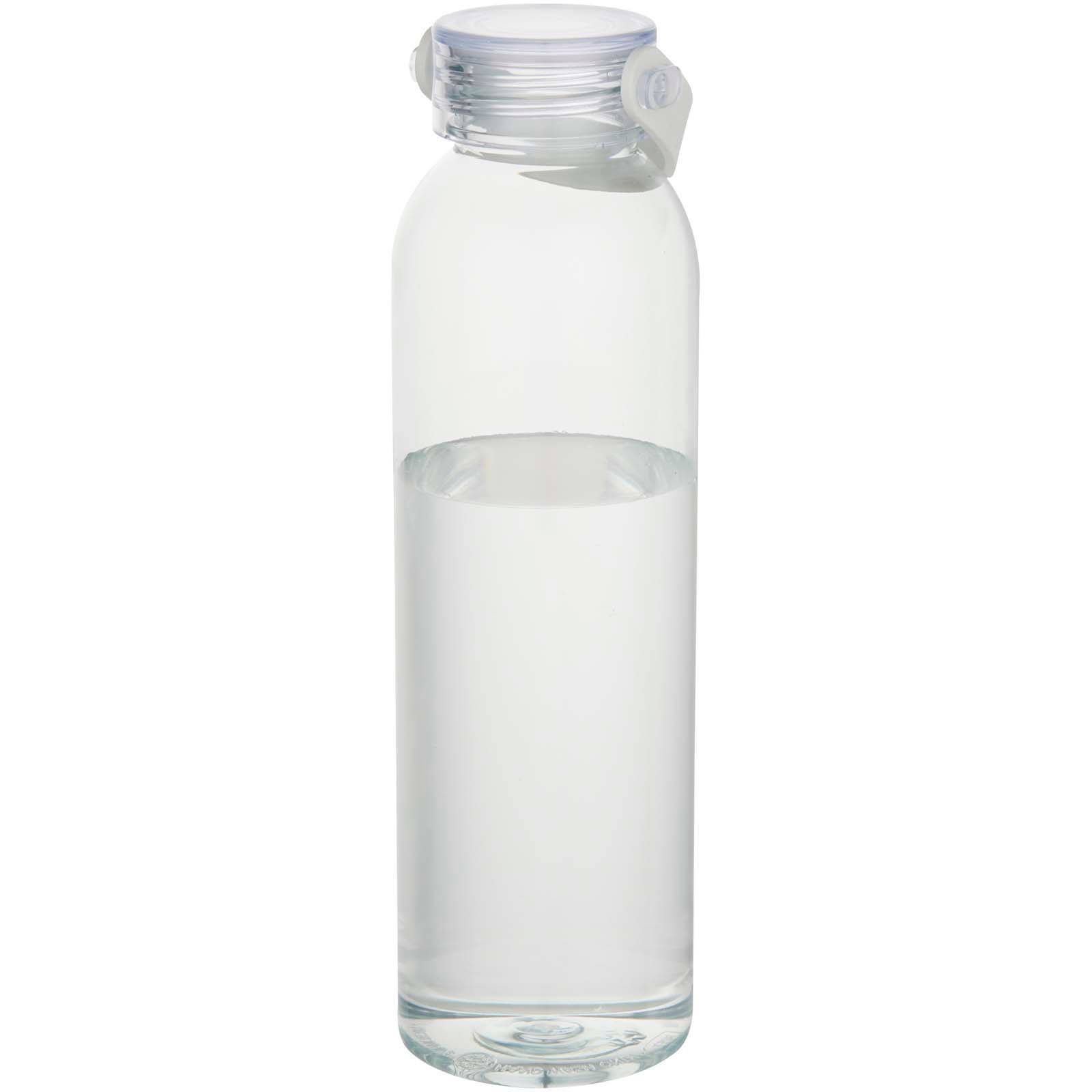 630ml fľaša na vodu Alti z recyklovaného plastu, transparentná