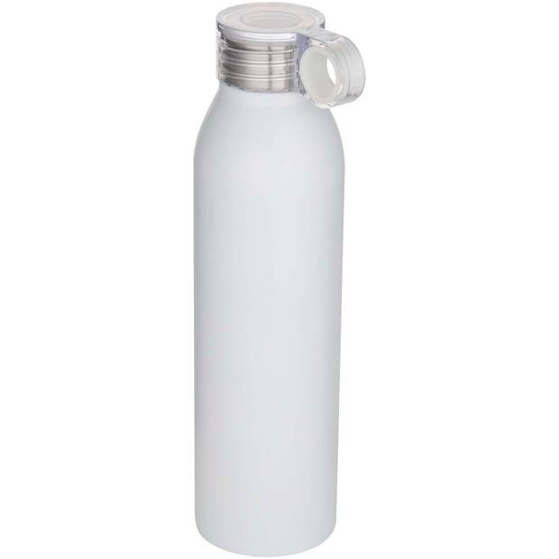 650ml fľaša na vodu Grom z recyklovanej nerezovej ocele , biela 650ml fľaša na vodu Grom z recyklovanej nerezovej ocele , biela