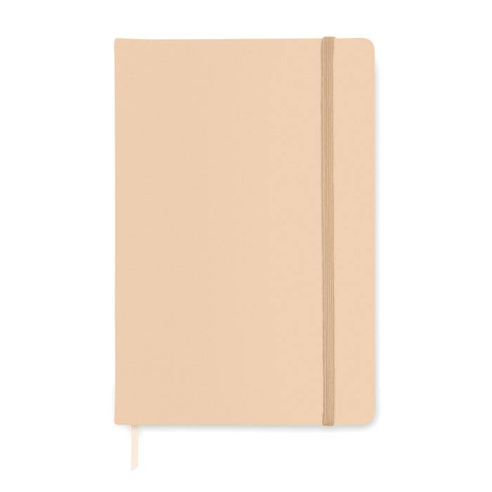 A5 linajkový zápisník, hnedá Beige