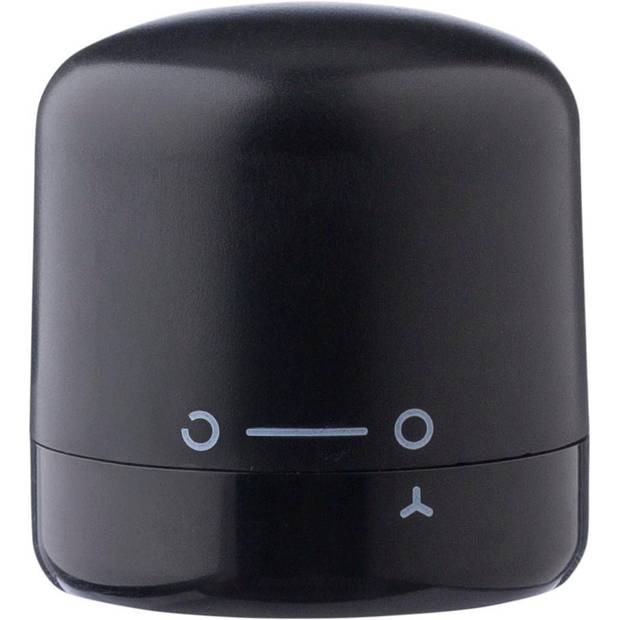 ABS zátka na fľaše Jareth, čierna ABS zátka na fľaše Jareth, čierna