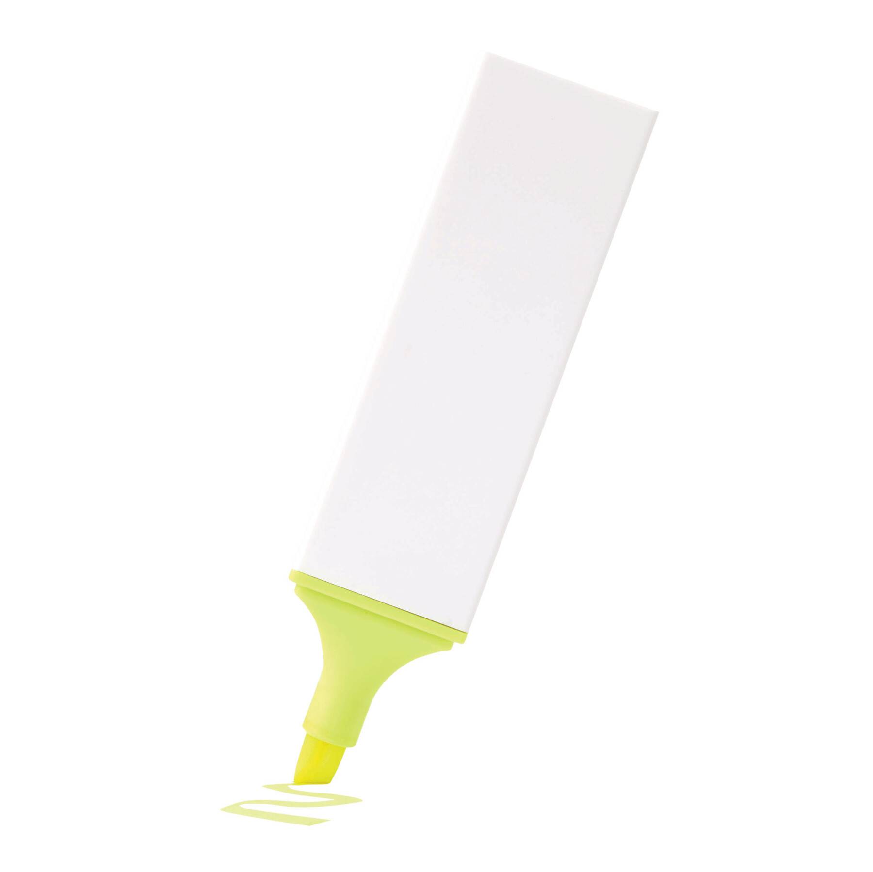 ACCENT - Zvýrazňovač, biela - žltá