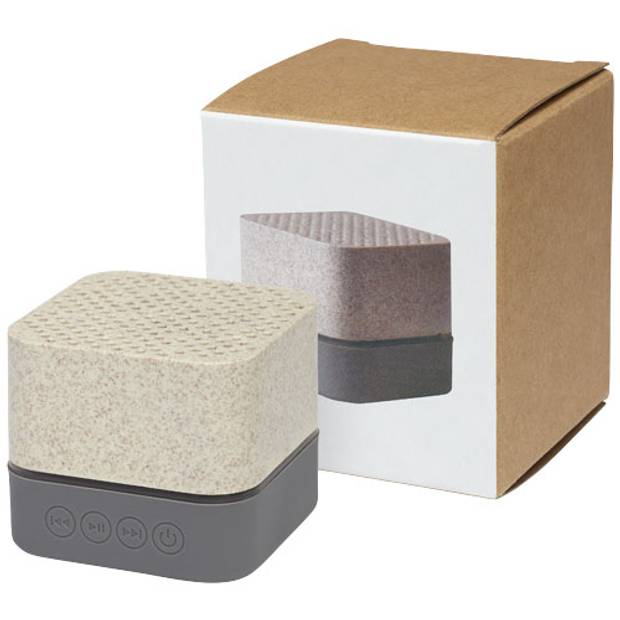 Aira Bluetooth® reproduktor z pšeničné slámy, bílá Aira Bluetooth® reproduktor z pšeničné slámy, bílá