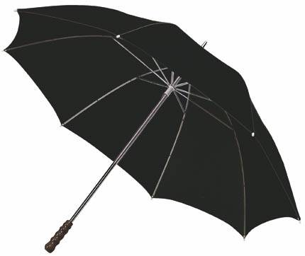 ALBRECHT veľký golfový dáždnik, čierna