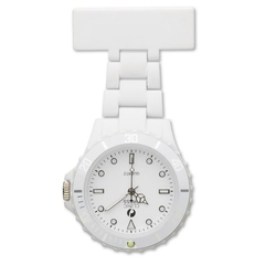 Obrázok ku produktu Analógové hodinky pre zdravotné sestry, biela
