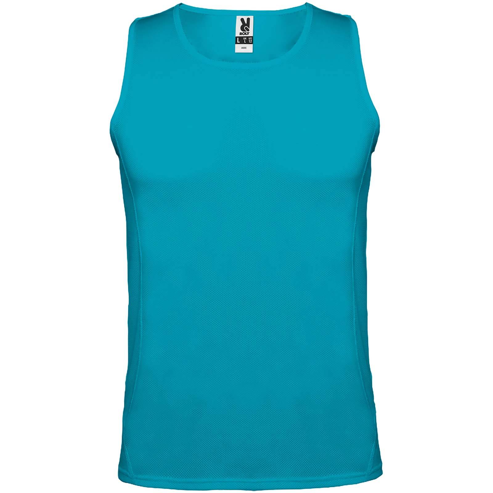 Andre detská športová vesta, modrá Turquoise, 7/8