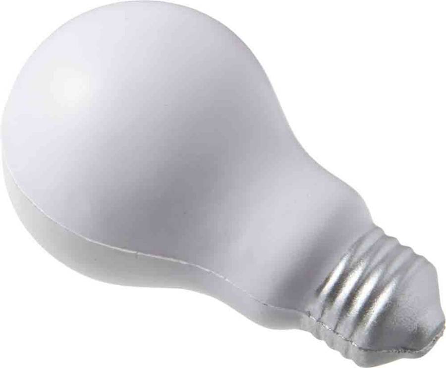 Antistresová pomôcka v tvare žiarovky