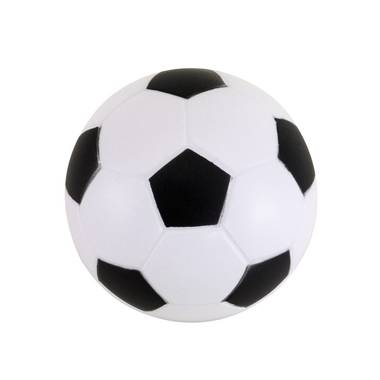 Antistress, tvar fotbalového míče, černá