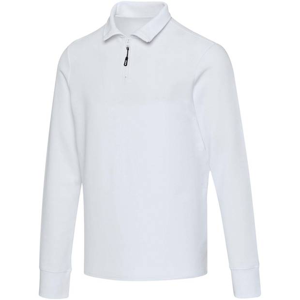 Apollo unisex mikina so zipsom, biela XS Apollo unisex mikina so zipsom, biela XS
