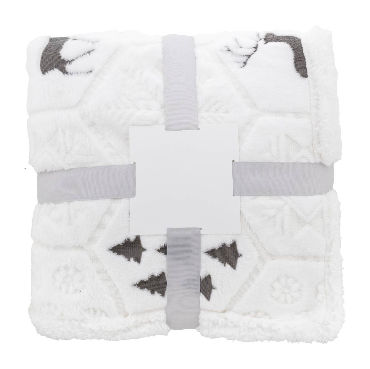 Arsunda RPET vianočná deka, sivá