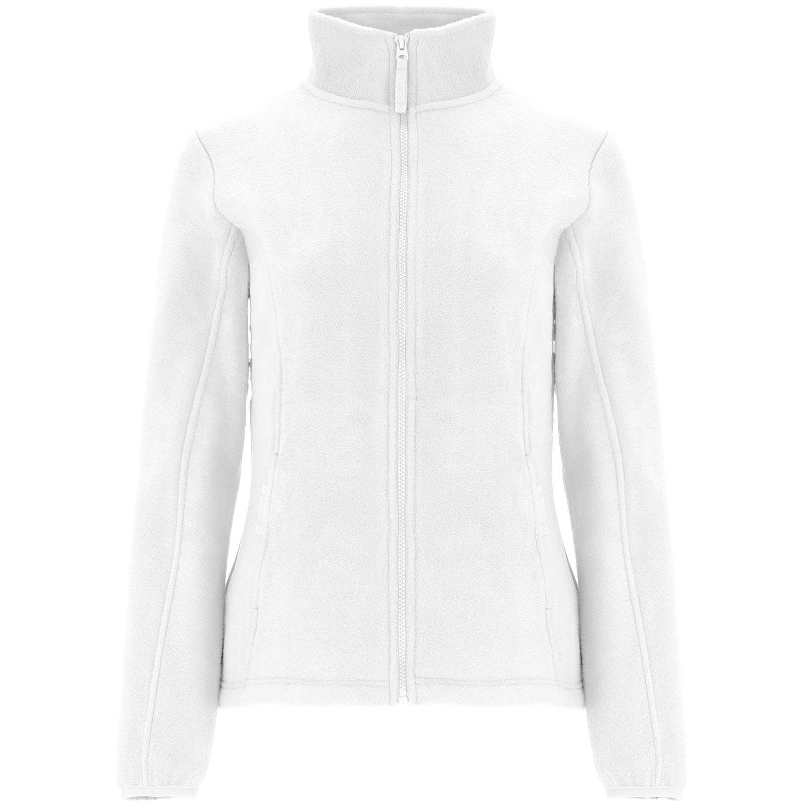 Artic dámska fleecová celorozopínacia bunda, biela, XL