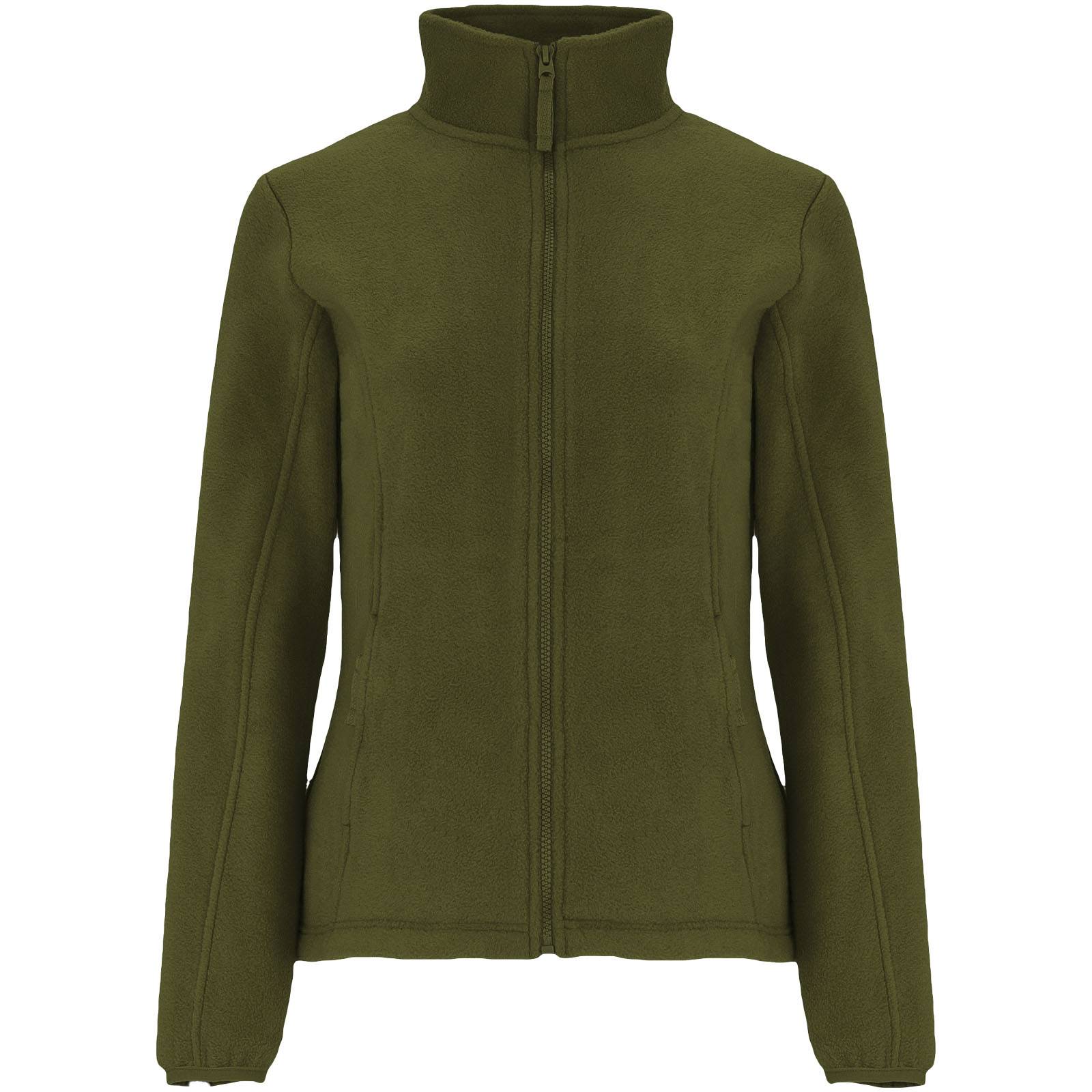 Artic dámska fleecová celorozopínacia bunda, zelená Pine, XL