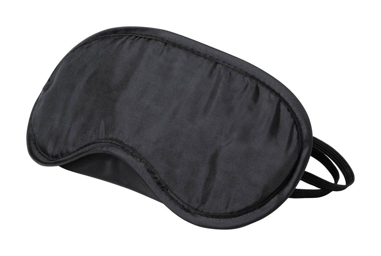 Asleep cestovná očná maska, čierna