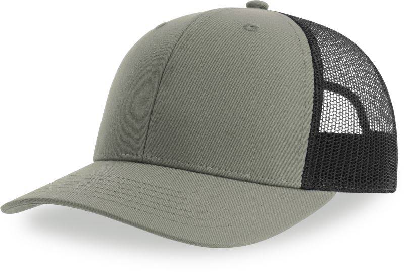 Atlantis | Bryce, 6 panelová Trucker šiltovka, sivá - čierna, onesize