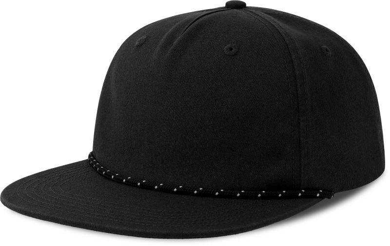Atlantis | Chao, 5 panelová baseballová šiltovka, čierna, onesize