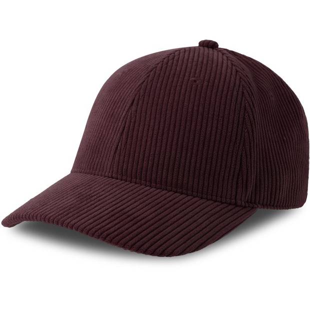Atlantis | Cordy-S, 6 panelová menčestrová šiltovka, červená Burgundy, onesize Atlantis | Cordy-S, 6 panelová menčestrová šiltovka, červená Burgundy, onesize