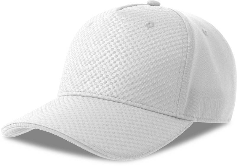 Atlantis | Gear-S, 5 panelová baseballová šiltovka, biela, onesize