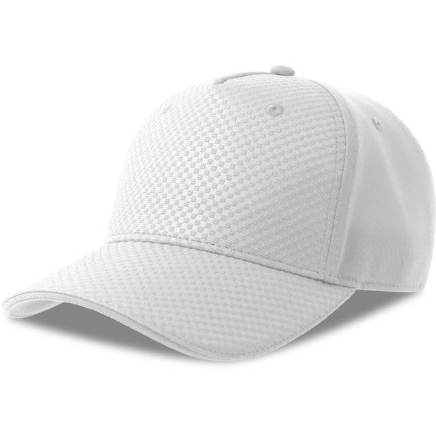 Atlantis | Gear-S, 5 panelová baseballová šiltovka, biela, onesize Atlantis | Gear-S, 5 panelová baseballová šiltovka, biela, onesize