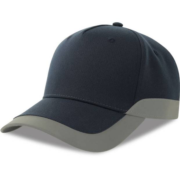 Atlantis | Helpy-S, 5 panelová bezpečnostná šiltovka, modrá Navy, onesize Atlantis | Helpy-S, 5 panelová bezpečnostná šiltovka, modrá Navy, onesize