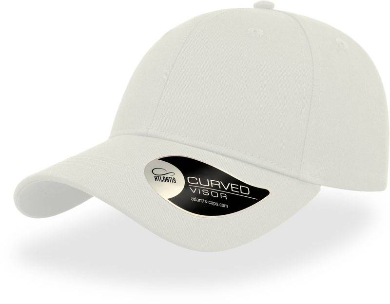 Atlantis | Hit, 6 panelová šiltovka "Hit", biela