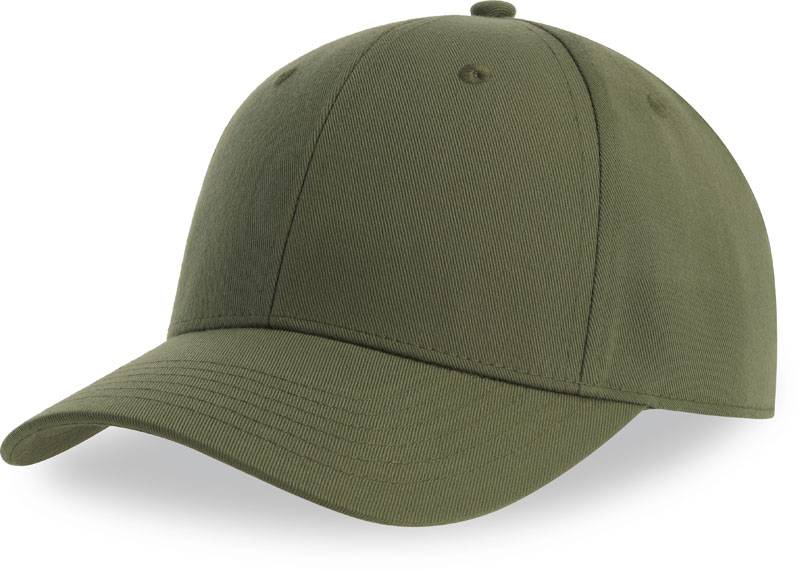 Atlantis | Joshua, 6 panelová baseballová šiltovka, zelená Olive