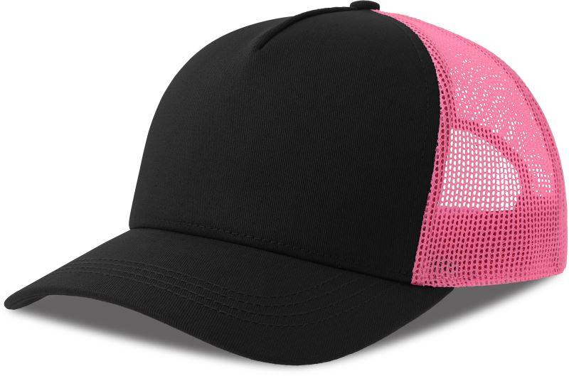 čierna - červená Fuchsia Fluo