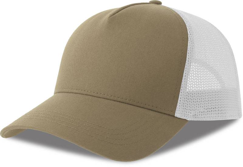 hnedá Khaki - biela