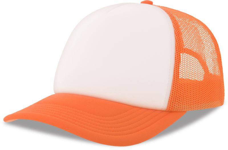 biela - oranžová Fluo