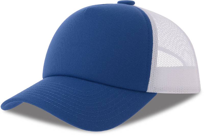 Atlantis | Record-S, 5 panelová Trucker šiltovka, modrá Royal, onesize