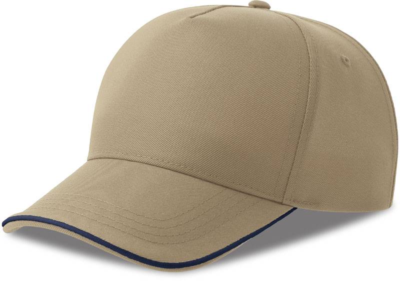 hnedá Khaki - modrá Navy