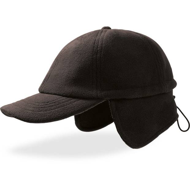 Atlantis | Snow Flap Stopper, 6 panelová šiltovka "Snow Flap Stopper", čierna Atlantis | Snow Flap Stopper, 6 panelová šiltovka "Snow Flap Stopper", čierna