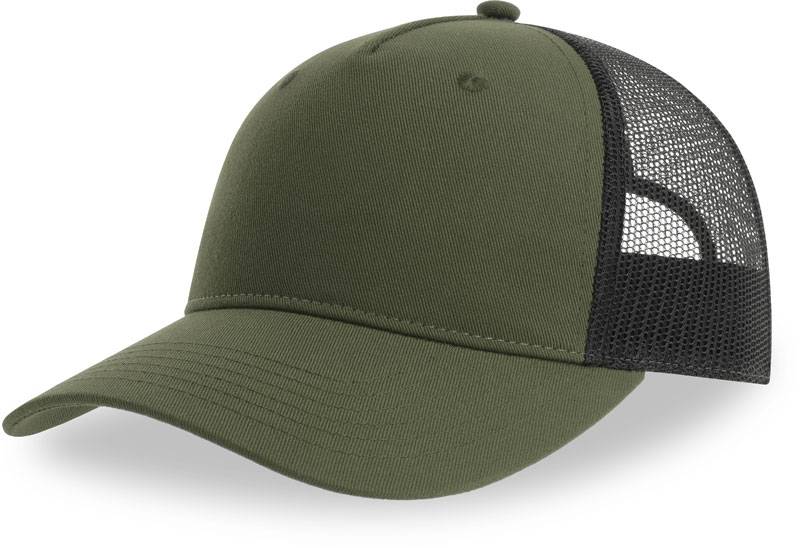 zelená Olive - čierna