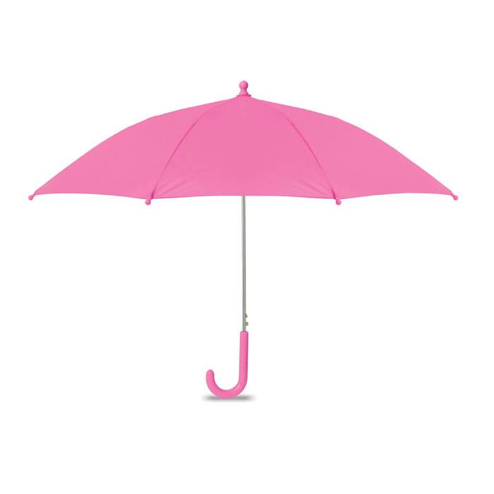 Automatický detský dáždnik, červená Fuchsia