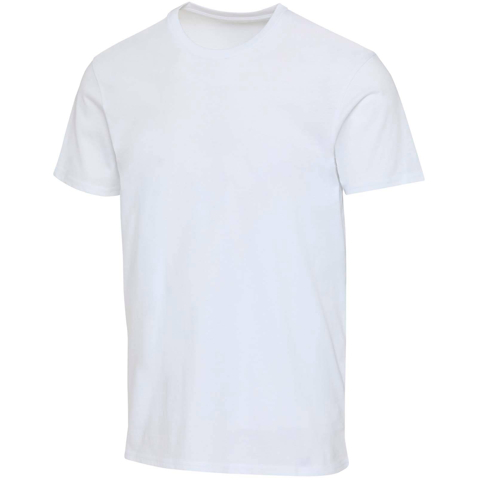 Azurite unisex tričko s krátkym rukávom z org.materiálu 160 g/m², biela XS