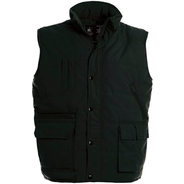 B&C | Bodywarmer Explorer, Vesta, čierna, S B&C | Bodywarmer Explorer, Vesta, čierna, S