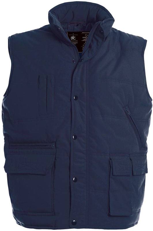 B&C | Bodywarmer Explorer, Vesta, modrá navy, M