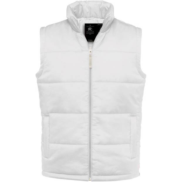 B&C | Bodywarmer /men, Pánska vesta, biela, S B&C | Bodywarmer /men, Pánska vesta, biela, S