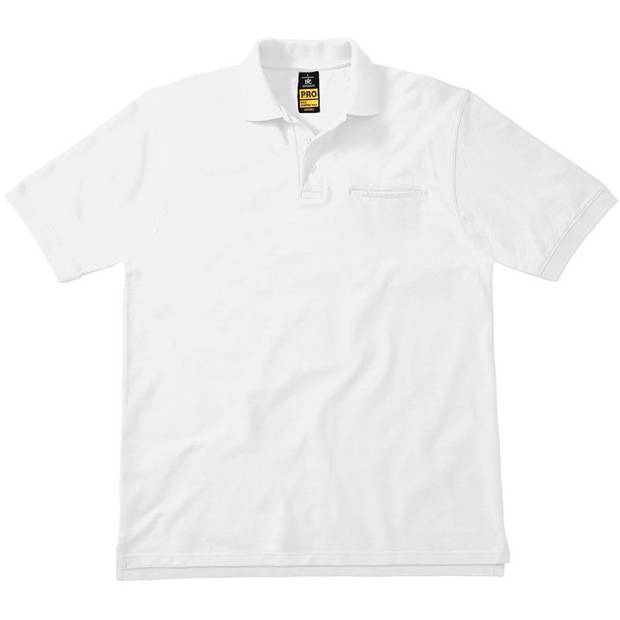 B&C | Energy Pro, Pracovné piqué polo, biela, S B&C | Energy Pro, Pracovné piqué polo, biela, S