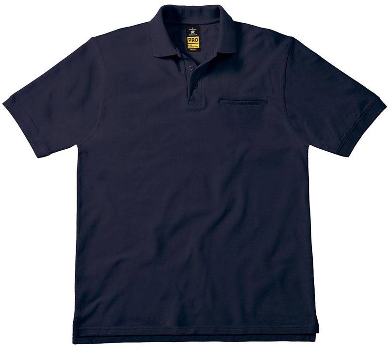 B&C | Energy Pro, Pracovní piqué polo, modrá navy, M