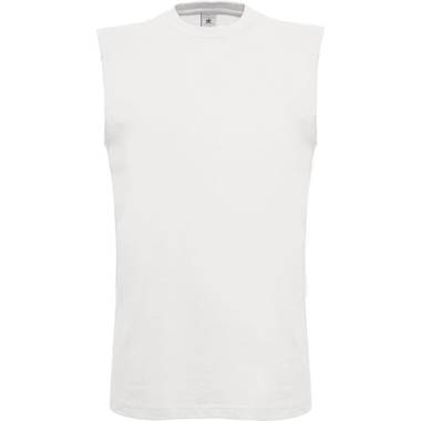 B&C | Exact Move, Pánske tričko bez rukávov, biela, S
