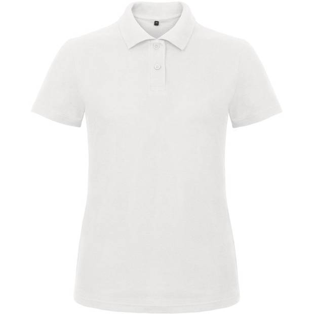 B&C | ID.001 /women, Dámské piqué polo, bílá, XS B&C | ID.001 /women, Dámské piqué polo, bílá, XS