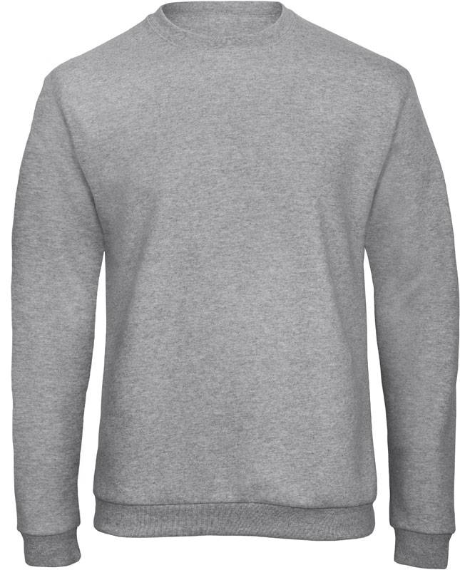 B&C | ID.202 50/50, Mikina, sivá heather, XL